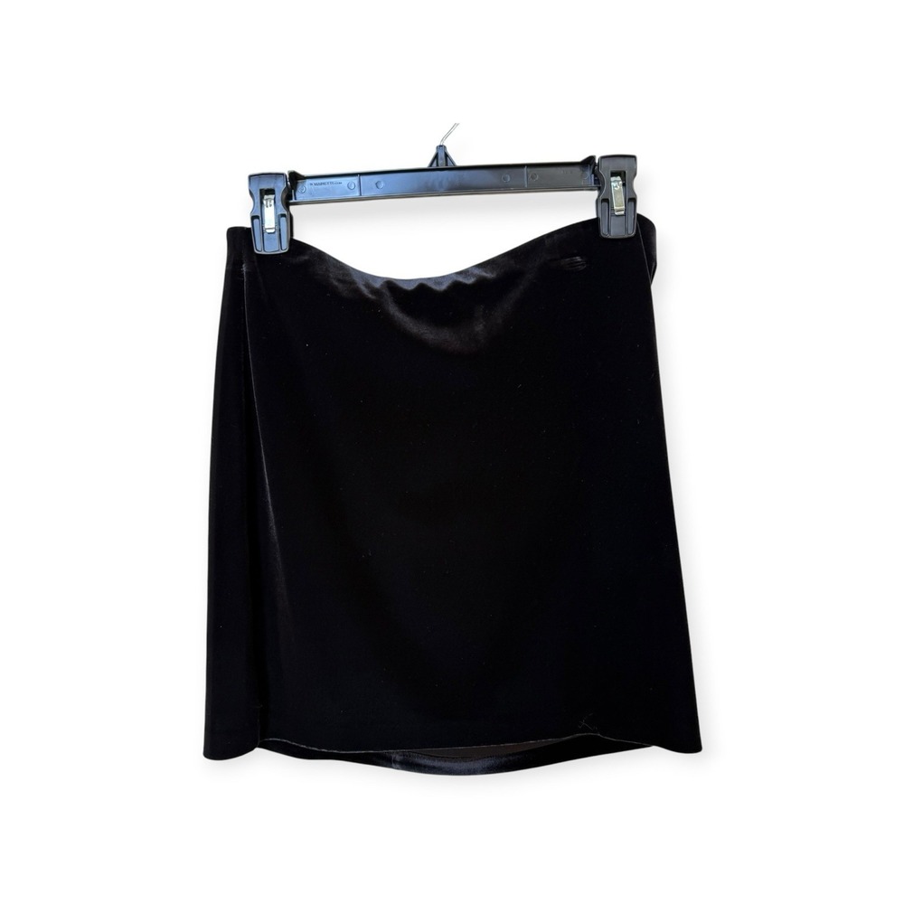 Express Velvet Mini Skirt Women's Size Med Pull On Lined NWT Fairy Whimsigoth